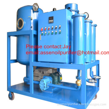 Open frame high vacuum transformer oil filtration ssytem